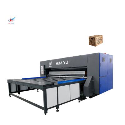 China Hotels Flexo Printing Slotter Die Cutter Machine Rotary Cardboard Making Machine Printing Corrugated Cardboard Digital Printing Machine for sale