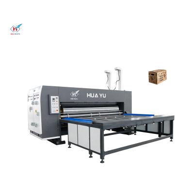 China Hotels Kraf Box Printing Machine Box Printer Cake Corrugated Box Printing Machine for sale