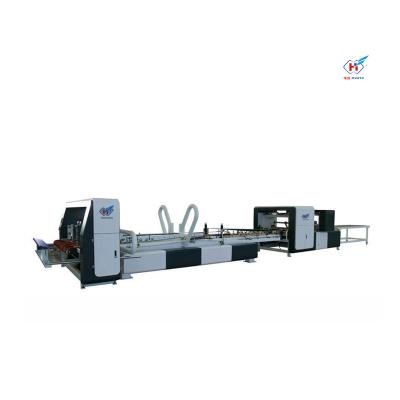 China Full Automatic Corrugated Cardboard Box High-speed Paper Box Folder Gluer Machine For Corrugated Box Machine for sale