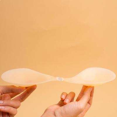 China High Quality Strong Adhesive Invisible Bra Sticker Bra Lift Up Women Wireless Strapless Bra for sale