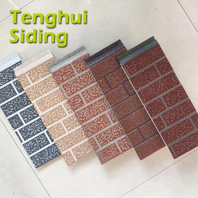 China Lightweight Easy Installation Eco-Friendly Lightweight Metal Sandwich Decorative Insulated Wall Panel With Rigid Polyurethane Foam For Prefab House for sale