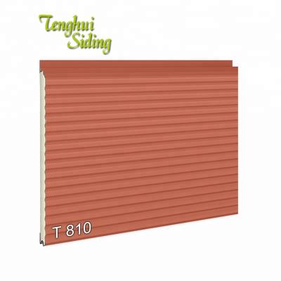 China Brick-concrete+superior villas+steel construction in China energy saving waterproof exterior metal wall siding panel zu verkaufen