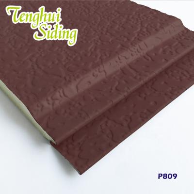 Cina 385 mm Tenghui colored polyurethane foam insulated panel for roof in vendita