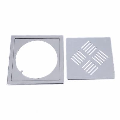 China Good Quality Modern Rust Proof And Anti Blocking Square Shower Floor Drains for sale