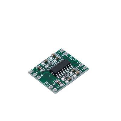 China PAM8403 Super Mini Digital Amplifier Board 2*3W Class D Digital 2.5V to 5V Power Amplifier Efficient Mini Digital Amplifier Board PAM8403 Board for sale