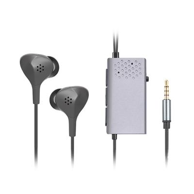 China In-Ear Earbuds Noise Isolating Canceling Earphone 3.5mm Plug Earphone Cable Earphone for sale