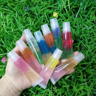 China Wholesale Vegan Lip Gloss Lip Gloss Kids Private Label Vendor Lip Gloss Clear Fruit Lip Gloss Nude Plumper Custom Oil Waterproof for sale