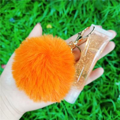 China Osmo Kids Lipgloss Base Oil Waterproof Fruit Lip Gloss Private Label Custom Seller Make Your Own Line Key Chain Dropping Set for sale