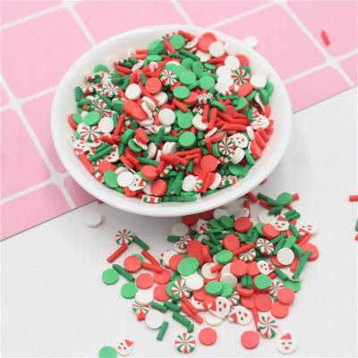 China Makeup (Lip Gloss & Nails Osmo Newest 1kg/bag Mud Accessories Polymer Clay Christmas Theme Mixture Slices Sprinkles For Diy Crafts Shaker Fittings Facto for sale