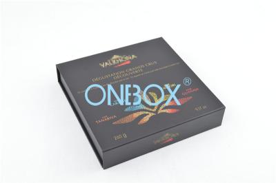 China Full Color Printed Gift Boxes For Chocolate , Dark Chocolate Gift Box for sale