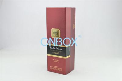 China Economical Alcohol Wine Presentation Box Packaging Handicraft for sale