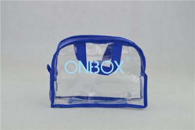 China Small Portable PVC Packaging Bags , Lady's Clear PVC Makeup Bags for sale