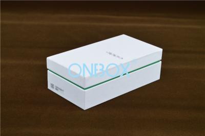 China Full Color Printed Mobile Phone Luxury Packaging Boxes With Removable Insert for sale