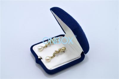 China Cajas de empaquetado personalizadas de la joyería para el cojín del parte movible de señora Earrings With Removable, servicio del ODM del OEM en venta