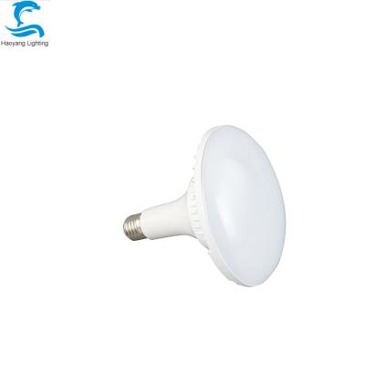 China Office /Warehouse /Home Factory SKD Raw Material T Shape Aluminum LED Bulb E27 E26 B22 20W 30W 50W 60W 70W UFO High Power LED Bulb Light for sale