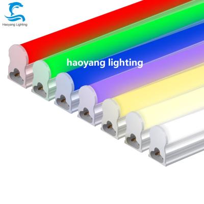 China Aluminum OEM&ODM 2 colore LED light T5 integrated rgb hot selling 3 4 ft rgb tube led tube lamp for sale