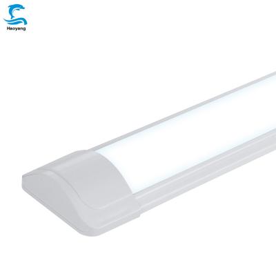 China Supermarket/parking/workshop/home factory price led batten light fitting ceiling led linear batten light 1.2m 120cm 4ft LED tube light for sale