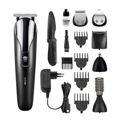 China Rechargeable Professional Cordless Electric Metal Clippers Hair Safety Salon Trimmer Fully Portable for sale