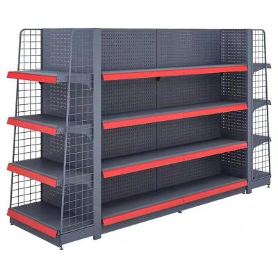 China 5 Layer Single Side Supermarket Shelf Supermarket Shelf Display Rack Factory Customized Display Rack for sale