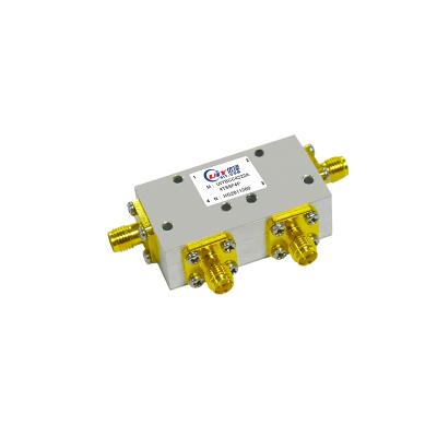 China UHF 4GHz-8GHz RF Broadban Left SMA-Female Connector 4 Space Milatary Coaxial Circulators for sale