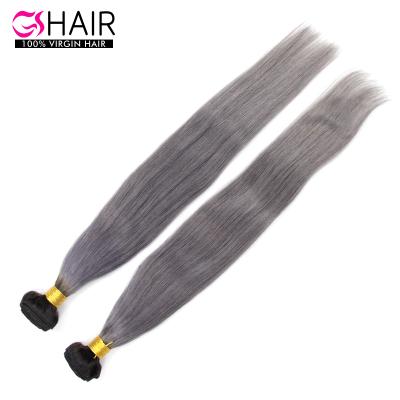 China Can be dyed with & #613; ironed & & Good Quality Brazilian Hair Ombre Bleached Silky Straight Hair for sale