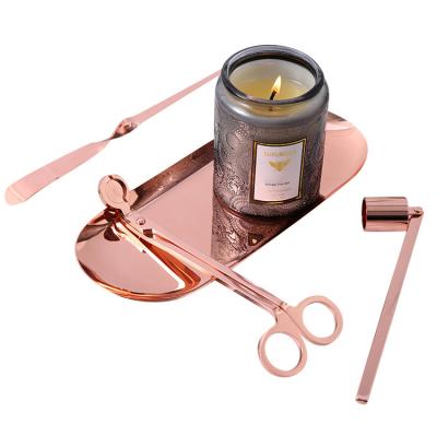 China Durable Custom Design Stainless Steel Candle Scissors Wick Trimmer for sale