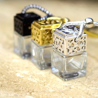 China Hot sale 5ml 10ml 100mlcar air hanging car perfume glass bottle perfume bottle for sale