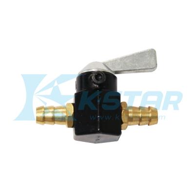 China Manual Fuel Aluminum Copper Tap Fuel Switch With 7mm Fuel Connector Universal Motorcycle for sale