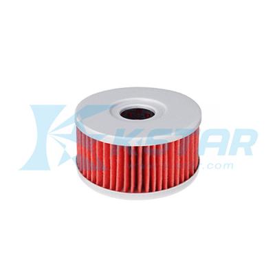 China HF136 Universal Metal and Paper Oil Filter for Motorcycle for sale