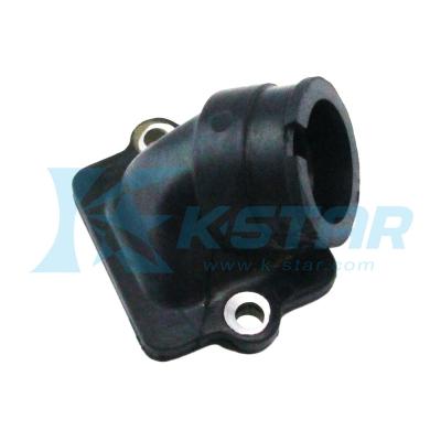 China Rubber Intake Manifold For Piaggio Hurricane, Gilera, Italjet 125, 150, 180cc 2-Stroke, d=24/27mm Motorcycle for sale