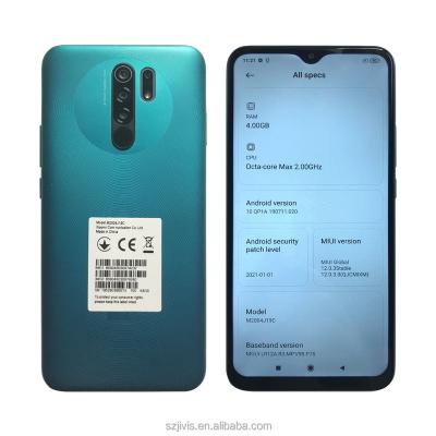 China version used phone for Redmi 9 9A Waterdrop Notch Screen 4GB 64GB Mobile Phone 6.5 Inch Ai Quad Camera 5020Mah for sale