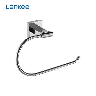 China Kitchen Equipment Bathroom Design Stainless Steel Hotel Supply Sustainable Modern Towel Ring for sale