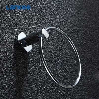 China Sustainable Design Stainless Steel Bathroom Fittings Round Towel Ring for sale