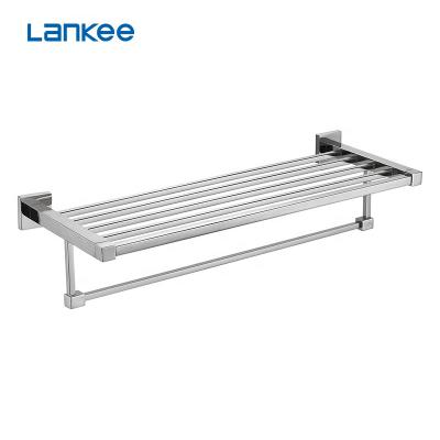 China New Design 304 Stainless Steel Bathroom Modern Wall Mounted Towel Racks for sale