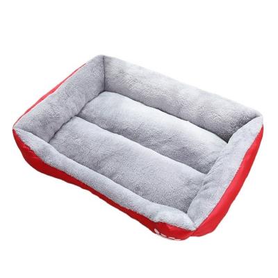 China High Quality Breathable Comfortable Breathable Cotton Faux Fur Puppy Sleeping Bag Cushion Multifunctional Pet Bed for sale