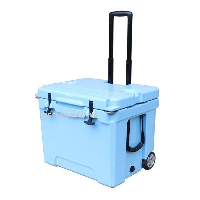 China Waterproof Camping Cooler, Ice Cooler With Wheels, Fishing Cooler for sale