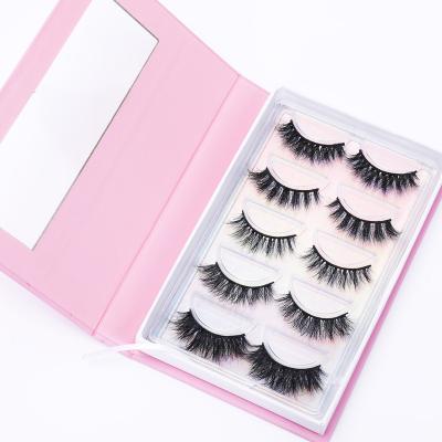 China Custom Clear Strip 3d Soft Customizable Magnetic Glue 5 Pairs 3 Pairs 30mm 18mm Extra Long Faux Fur Eyelashes for sale