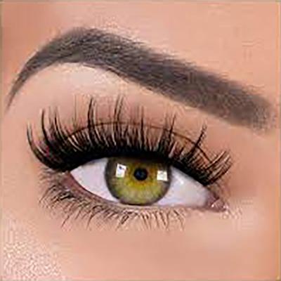 China 25-30 Times Best Seller 3d Eyelash Silk Synthetic Lashes For Custom Boxes for sale