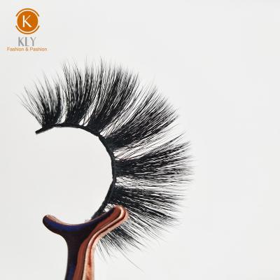 China 2022 New Custom Made Handmade Synthetic Cruelty Free Synthetic Mink Eyelashes False Mink Eyelash Tapered Fluffy Eyelash for sale