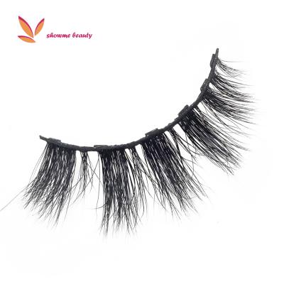 China Custom Feather Lashes Design Lashes Mink Eyelash Wholesale Price Real Magnetic Eyelash Packaging Box for sale