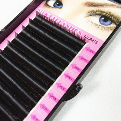 China Different Faux Mink Feather Eyelash Extensions Easy Fan Eyelash Extensions for sale