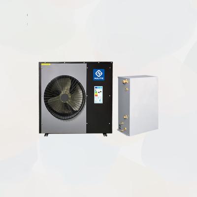 China Outdoor 10kw Split Inverter Heat Pump For Low Temperature -25 for sale