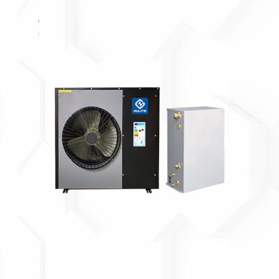 China Hotel Nulite air source split dc inverter heat pump with wifi controller for sale