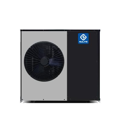 China Hotel Nulite 10KW EVI Heat Pump Inverter -25C Air To Water Heat Pump For Heating And Cooling for sale