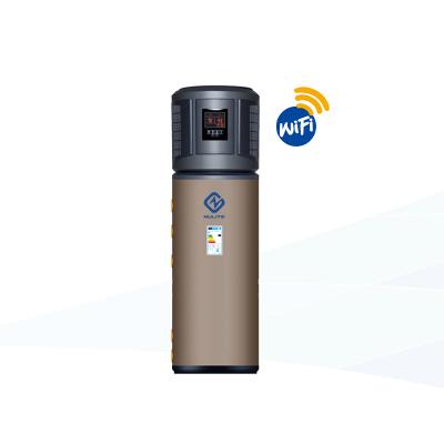 China Hotel R134A 3kw air source heat pump refrigerant water heater for household all in one heating system for sale