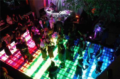 China P4mm Waterproof LED Lighted Dance Floor Panels For Stage / Concert Halls High Definition for sale