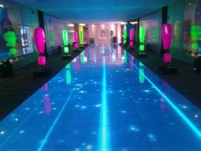 China Waterproof Interactive Led Dance Floor , Nightclub Led Panel Floor High Brightness for sale