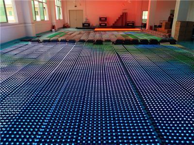 Chine Écran flexible extérieur de contexte d'étape de LED, mur visuel de rideau en LED polychrome à vendre