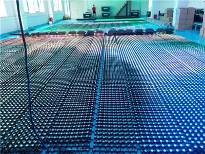 China Wasserdichte weiche flexible LED Werbung- im Freienschirme PH75mm für Medien-Fassade zu verkaufen