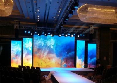 China Waterproof LED Strip Curtain Screen For Commercial Advertising / Stage Backdrop for sale